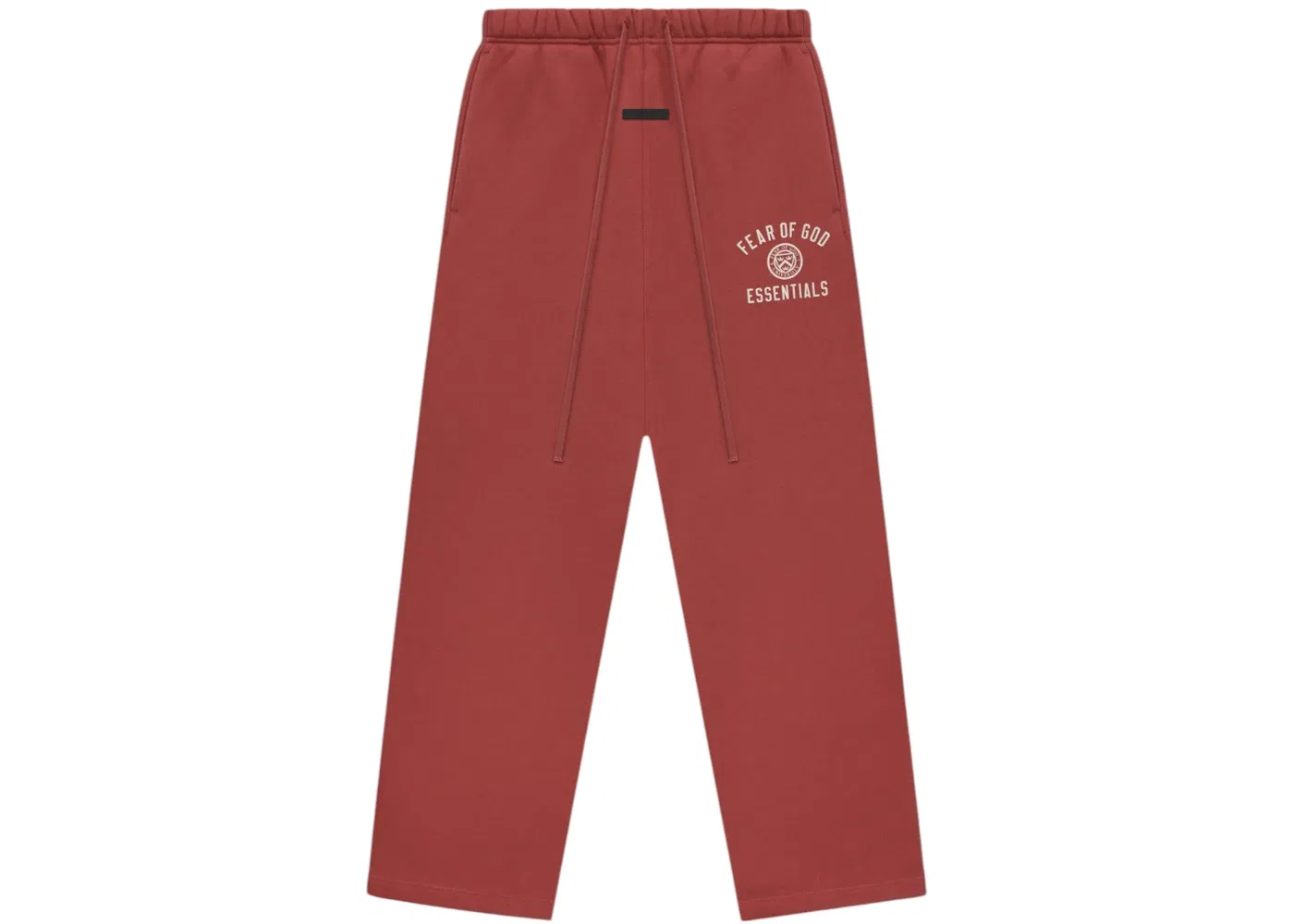 Мужские спортивные штаны свободного кроя с флисом Sweatpant Fear of God, Crimson