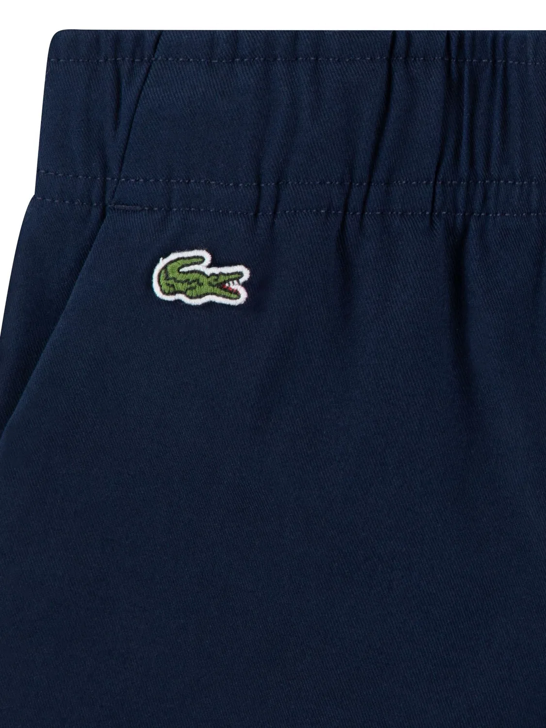 Шорты из твила Lacoste Blue Stretch Twill Shorts Lacoste, синий — фото 3