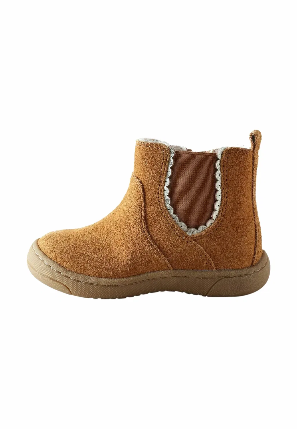 Стандартный крой - ботинки челси для первых шагов - детская обувь Next, Tan Brown Suede