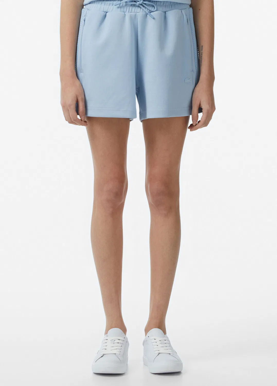 Шорты Lacoste Relaxed Fit, mavi-hba, базовые, синие — фото 4