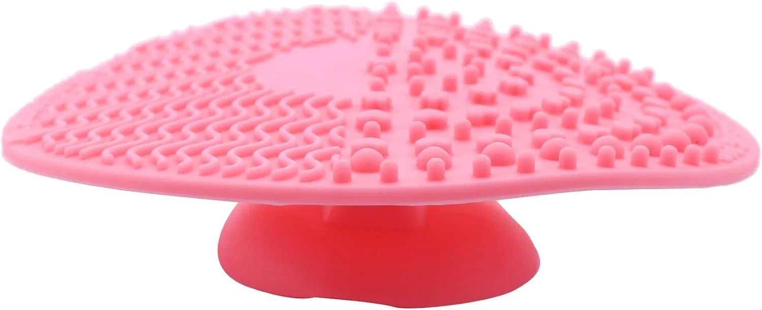 Косметический очиститель кистей Silicone Brush Cleansing Pad Wresetly Pink 30 г — фото 3