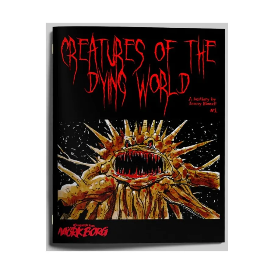 

Creatures of the Dying World #1, Mork Borg (Exalted Funeral), мягкая обложка