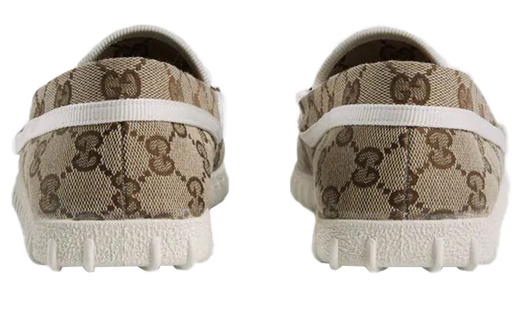 Туфли женские Gucci, бежевый — фото 4