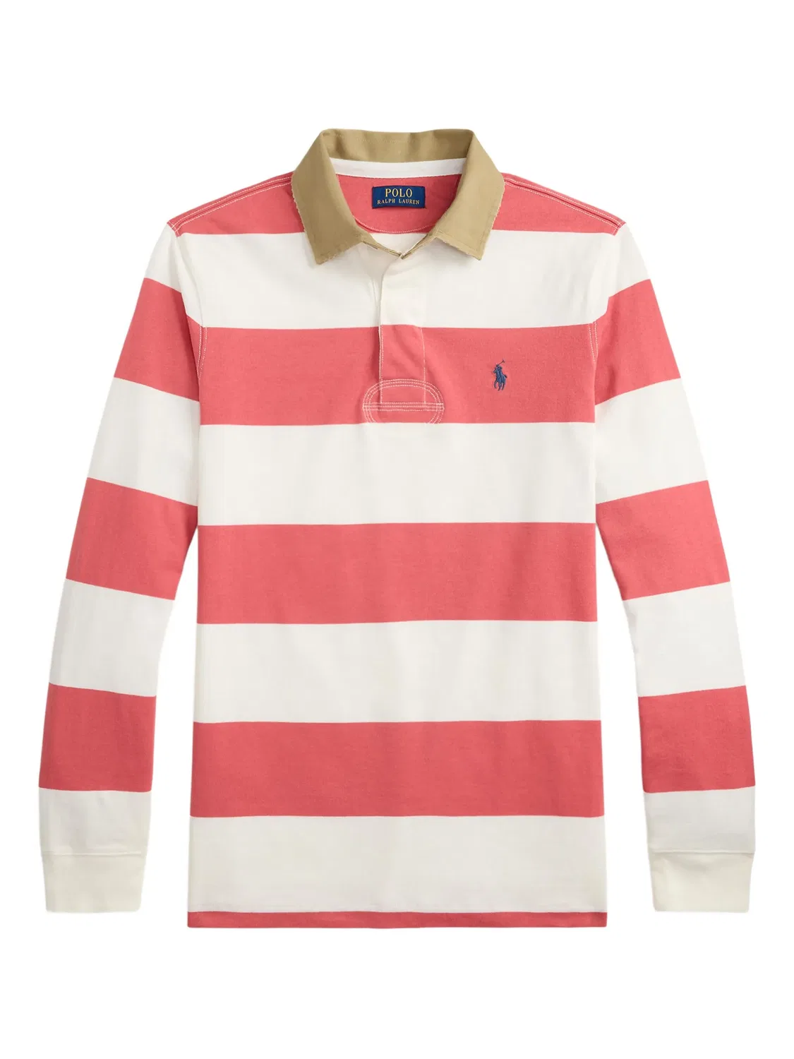 Polo Ralph Lauren Рубашка-поло в полоску, красный