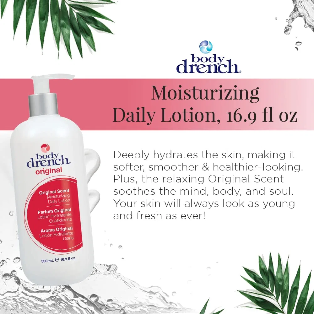 Лосьон для тела Body Drench Original Moisturizing Lotion, набор 2 шт, 500 мл — фото 3
