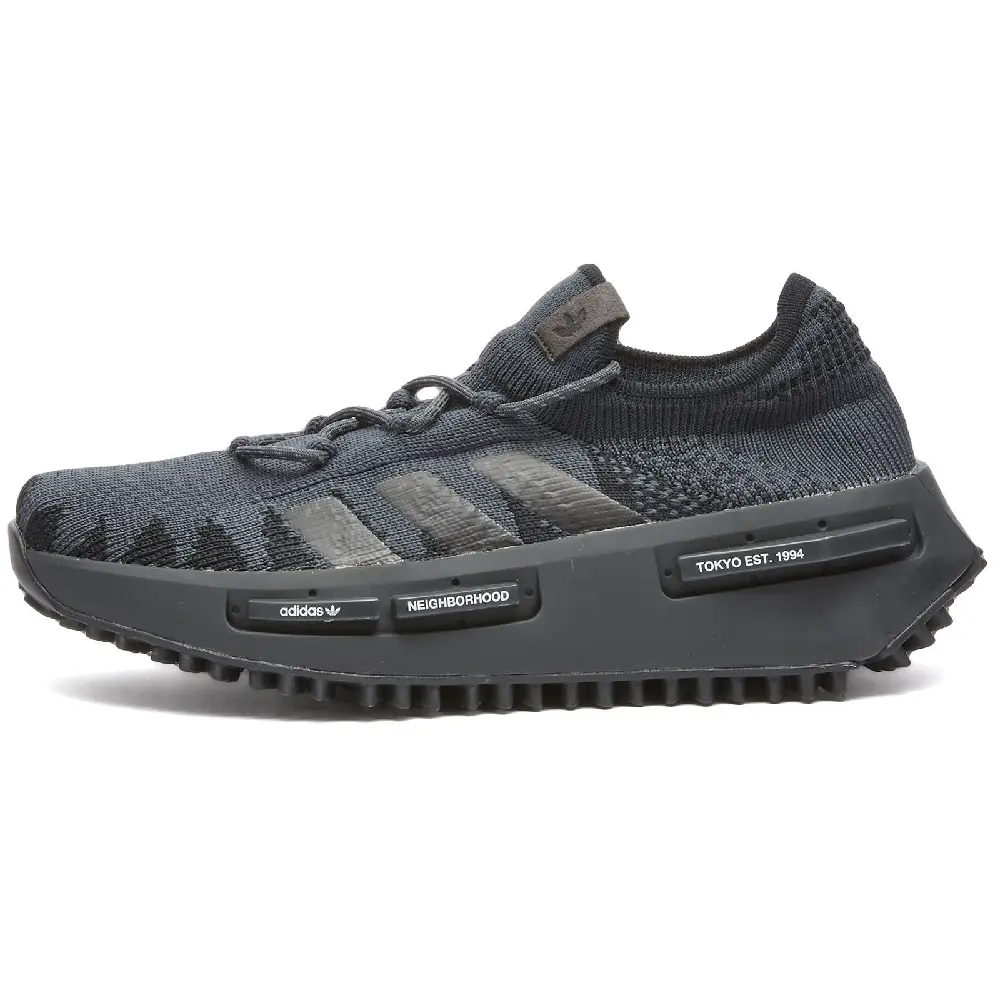 

Кроссовки Adidas X Neighborhood Nmd_S1 N Knit, черный, Черный;серый, Кроссовки Adidas X Neighborhood Nmd_S1 N Knit, черный