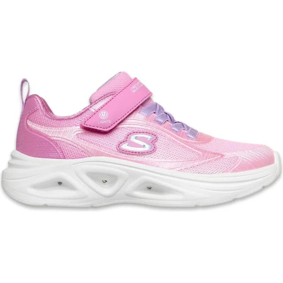 Кроссовки с подсветкой Sola Glow 2.0 Skechers, Розовый