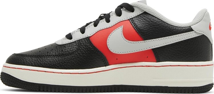 Кроссовки Nike NBA x Air Force 1 '07 LV8 EMB GS '75th Anniversary - Trail Blazers', черный — фото 4