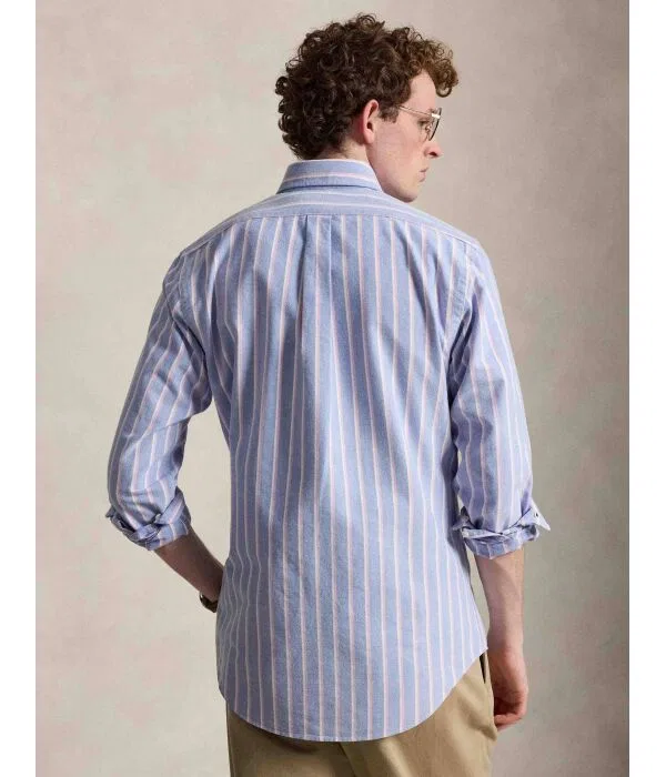 Мужская рубашка с длинным рукавом Polo Ralph Lauren, фиолетовый — фото 3