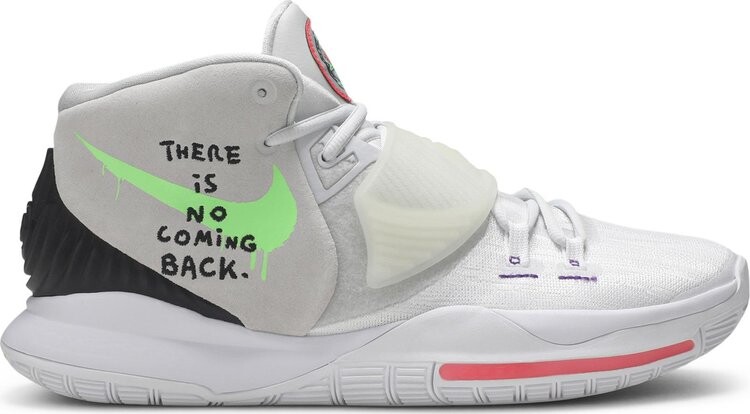 

Кроссовки Nike Kyrie 6 'There Is No Coming Back', белый, Белый;серый, Кроссовки Nike Kyrie 6 'There Is No Coming Back', белый