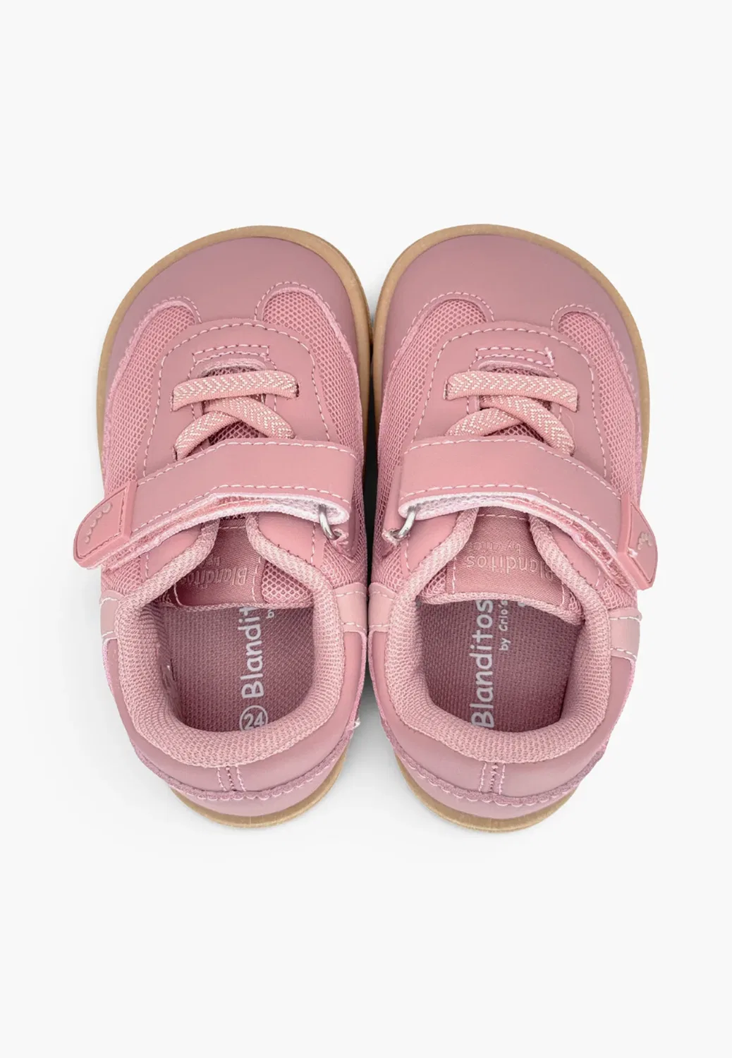 Zapatillas blanditos suela plana colores Combinados унисекс - детская обувь Pisamonas, Rosa — фото 3