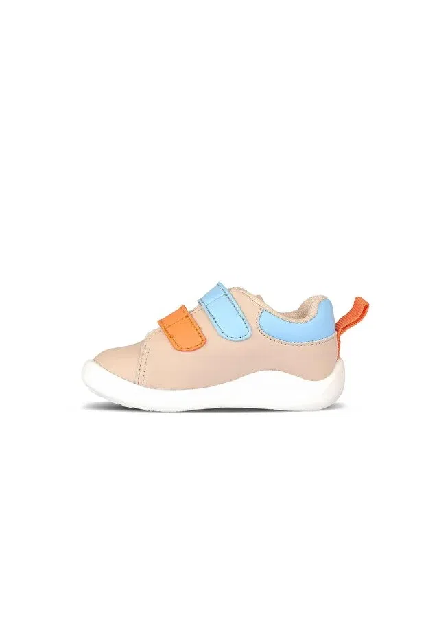 Детские хлопковые туфли для девочек Vicco, Beige — фото 2