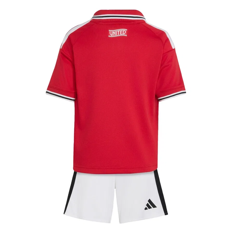 Спортивный костюм ADIDAS PERFORMANCE «Манчестер Юнайтед 26/27» красного цвета — фото 2