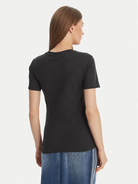 Футболка standard fit Adidas, черный — фото 3