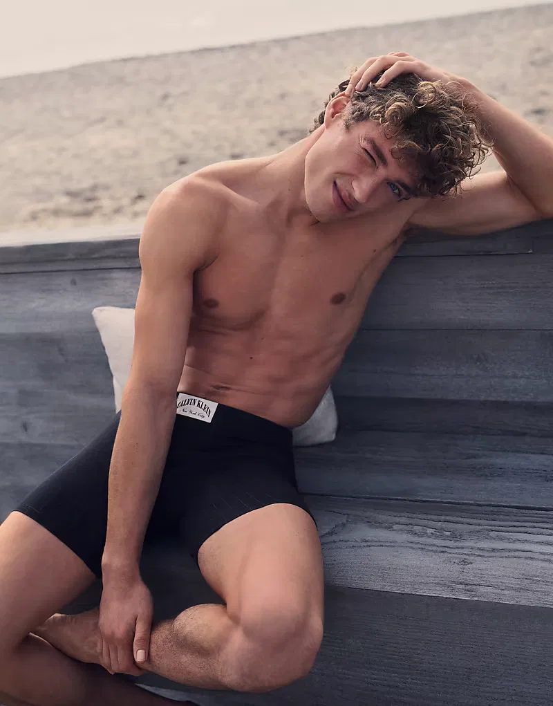Трусы Calvin Klein Modern Rib, черный — фото 2