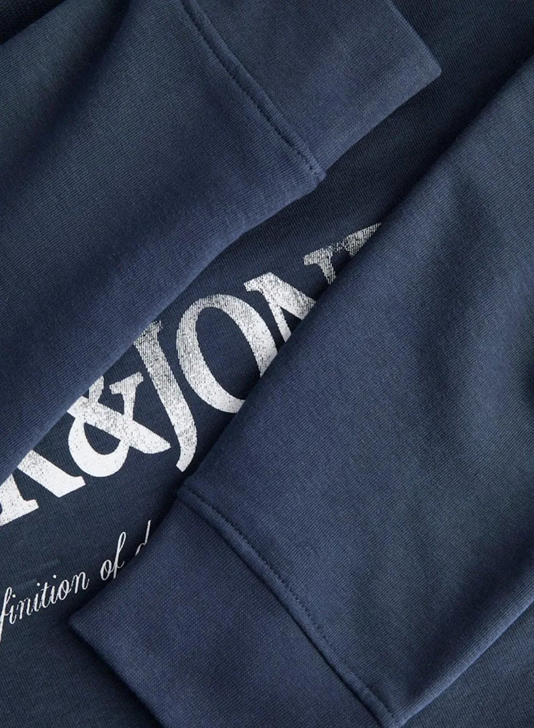 Свитшот с принтом Devin Dayton Jack & Jones Junior, темно-синий — фото 4
