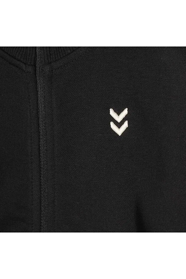 Детские свитшот для девочек на молнии Pulse Hummel, Black — фото 4