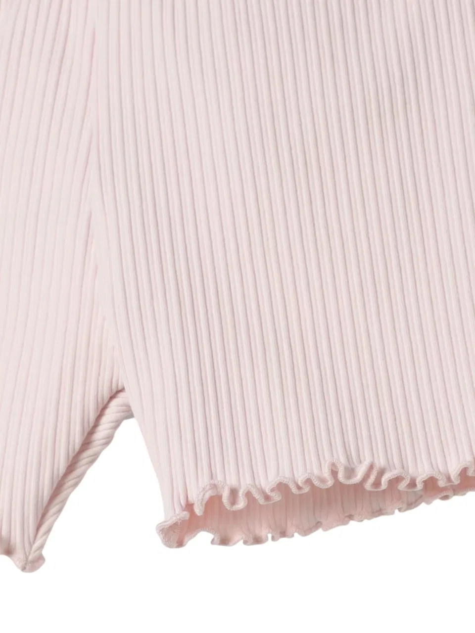 Шорты детские с ребристой текстурой Scallop Hem Moncler, Pink — фото 3