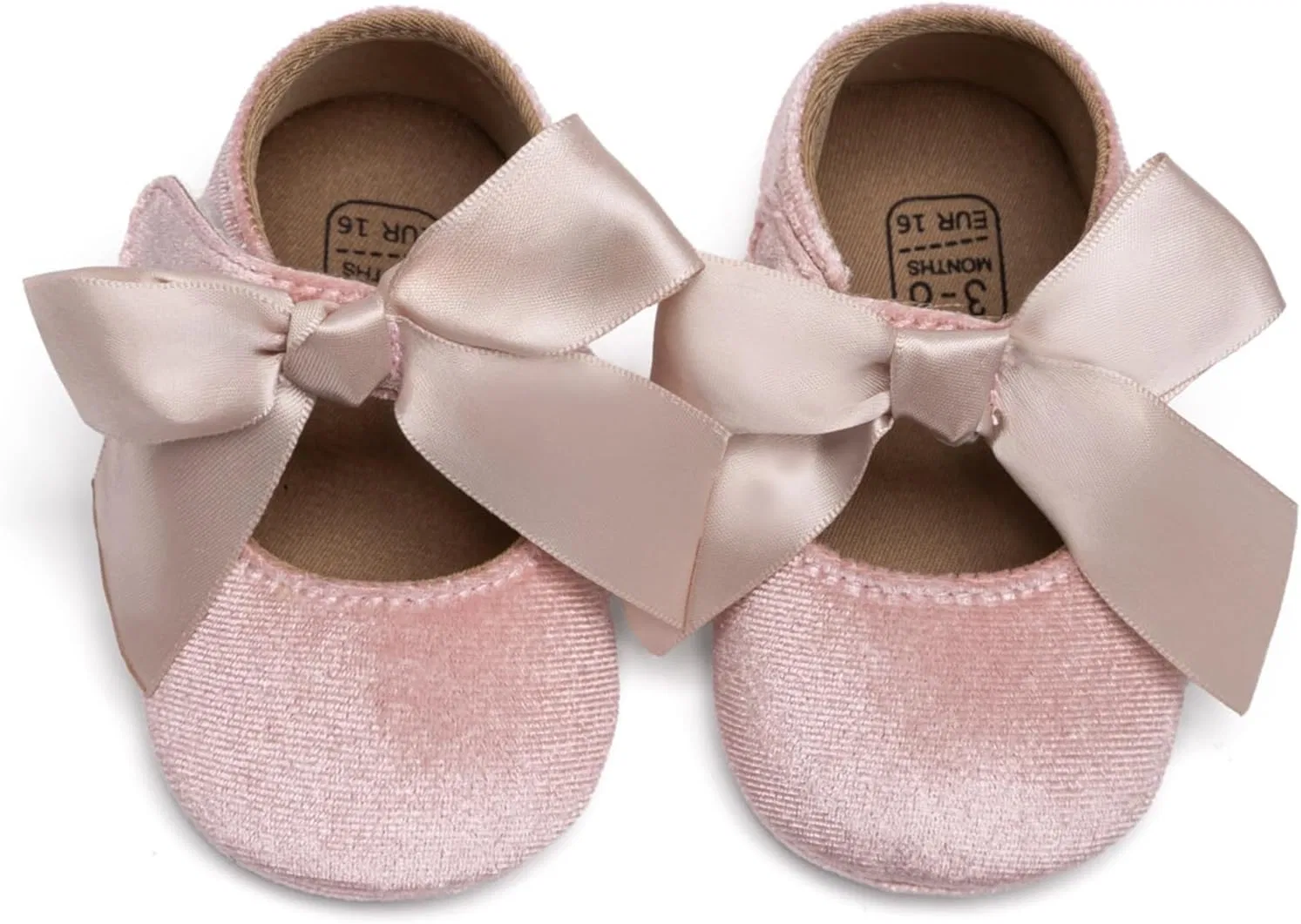 Детские туфли Мэри Джейн для девочек с бантом WaiHeikki, Pink