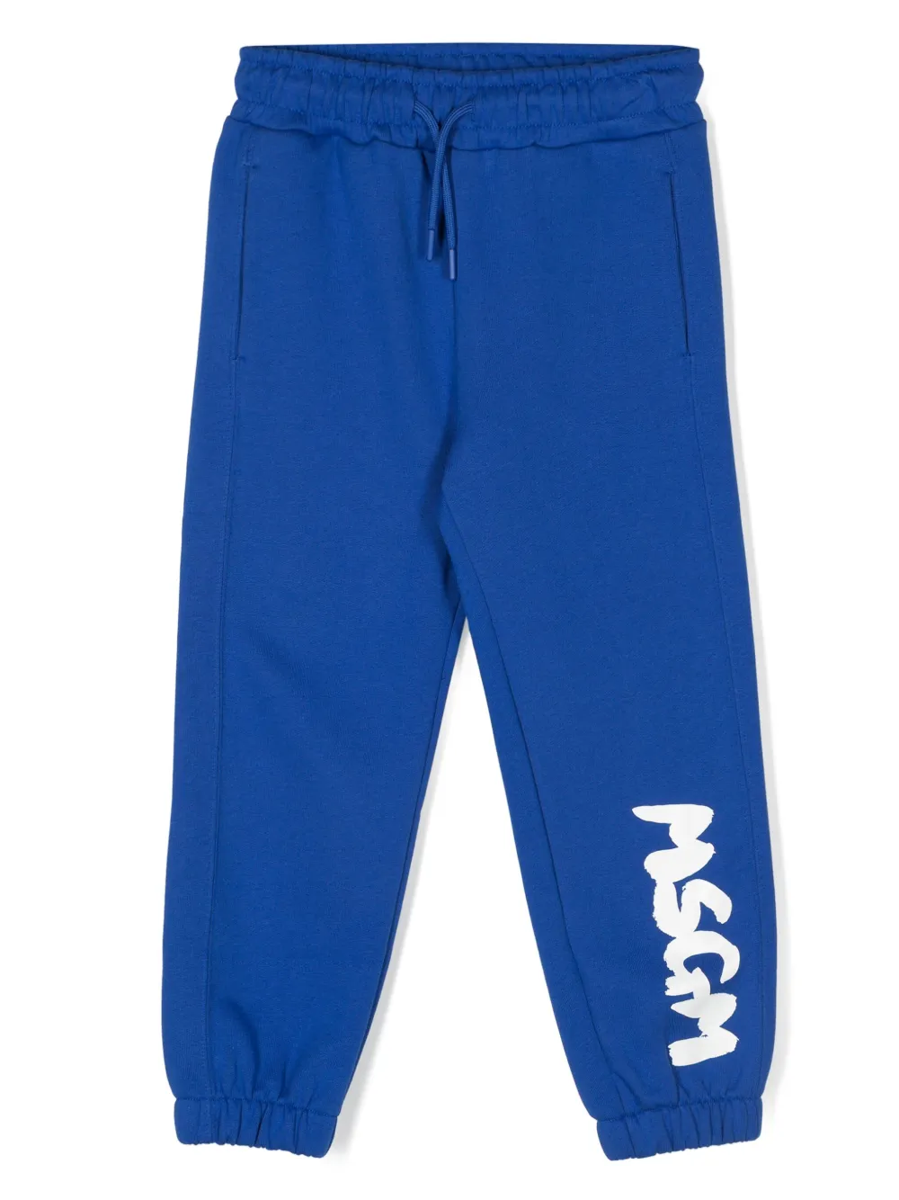

Спортивные брюки с логотипом MSGM Kids, синий