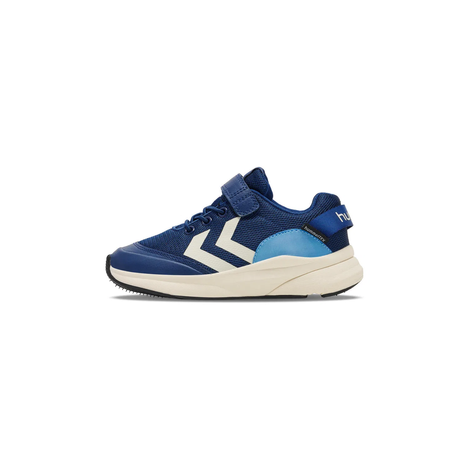 Детские кроссовки с липучкой Reach 250 Hummel, Jeansblau
