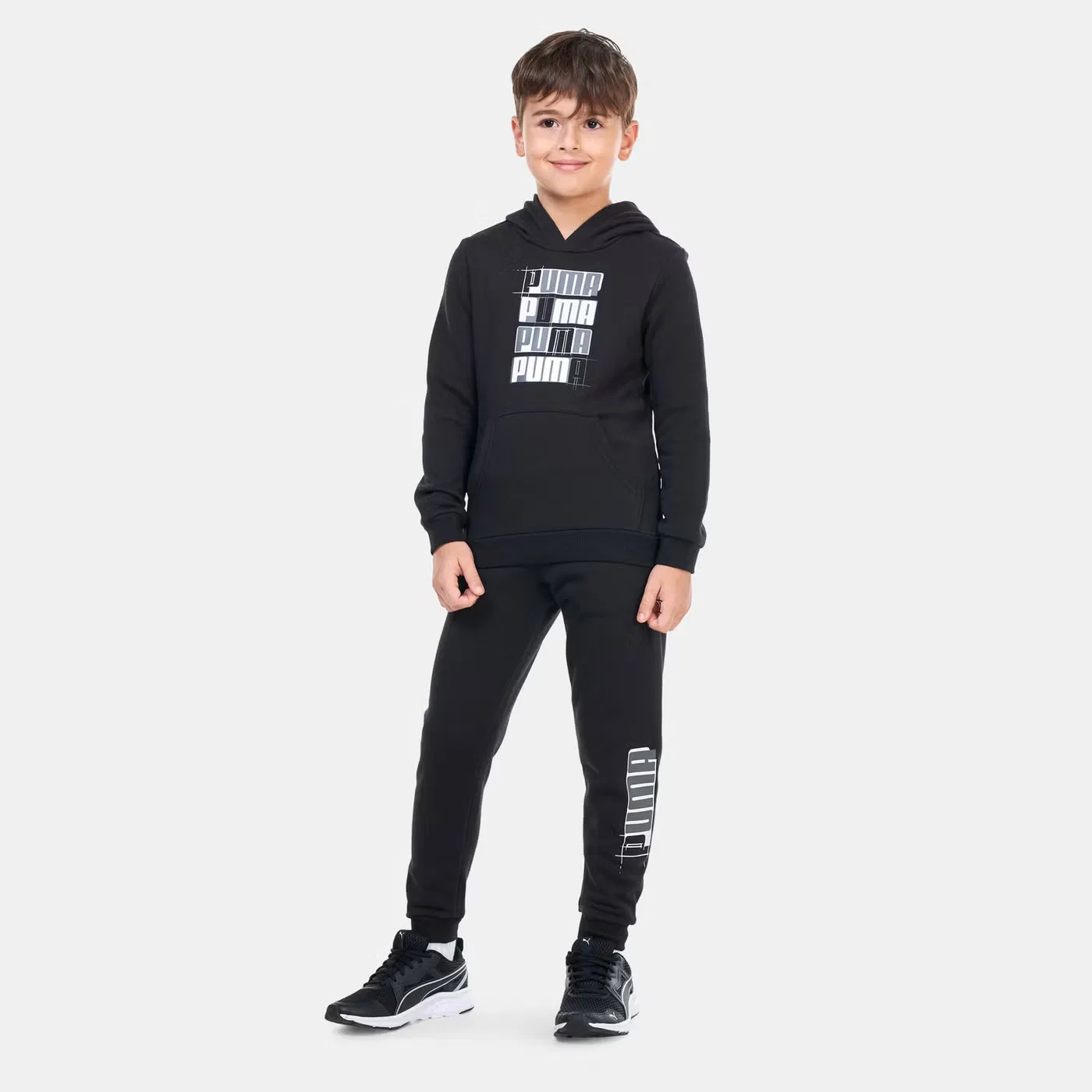 Штаны с принтом Essentials+ Logo Lab Puma, черный — фото 3