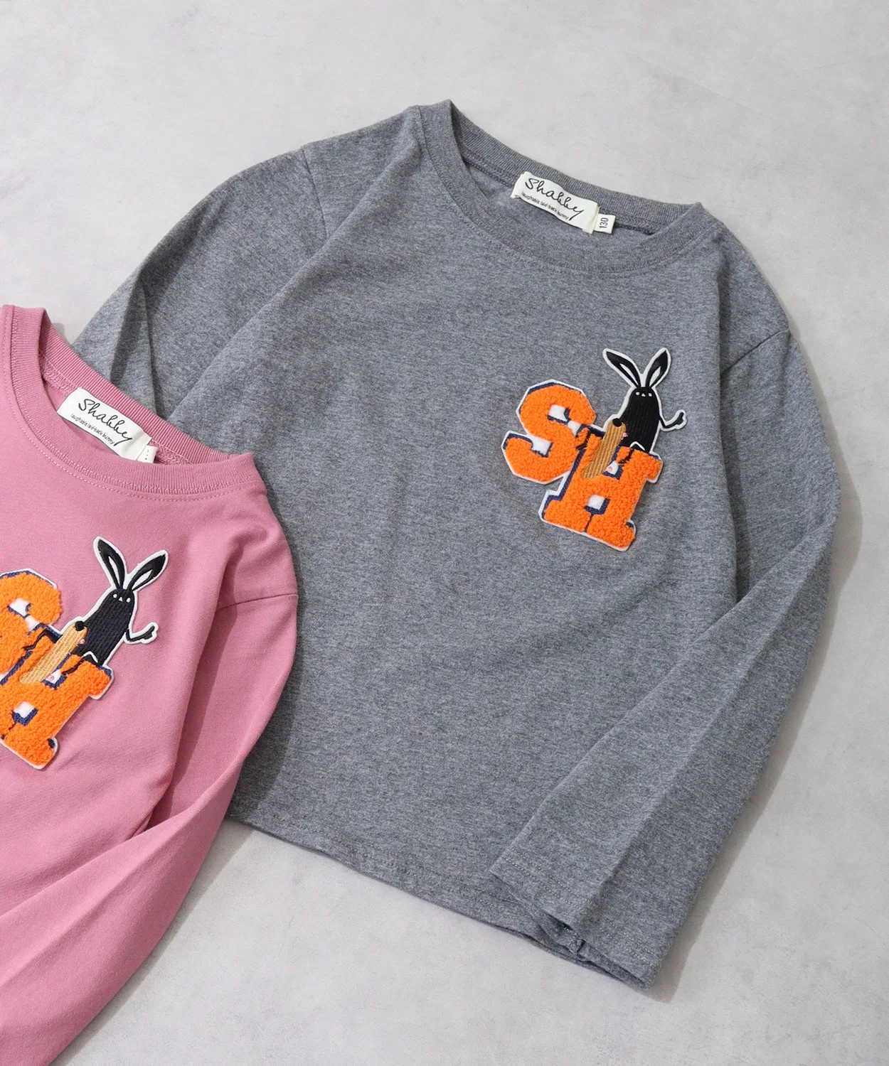 Детская футболка с длинным рукавомс принтом Jr Skater Print L/TEE FUNALIVE, Heather Charcoal