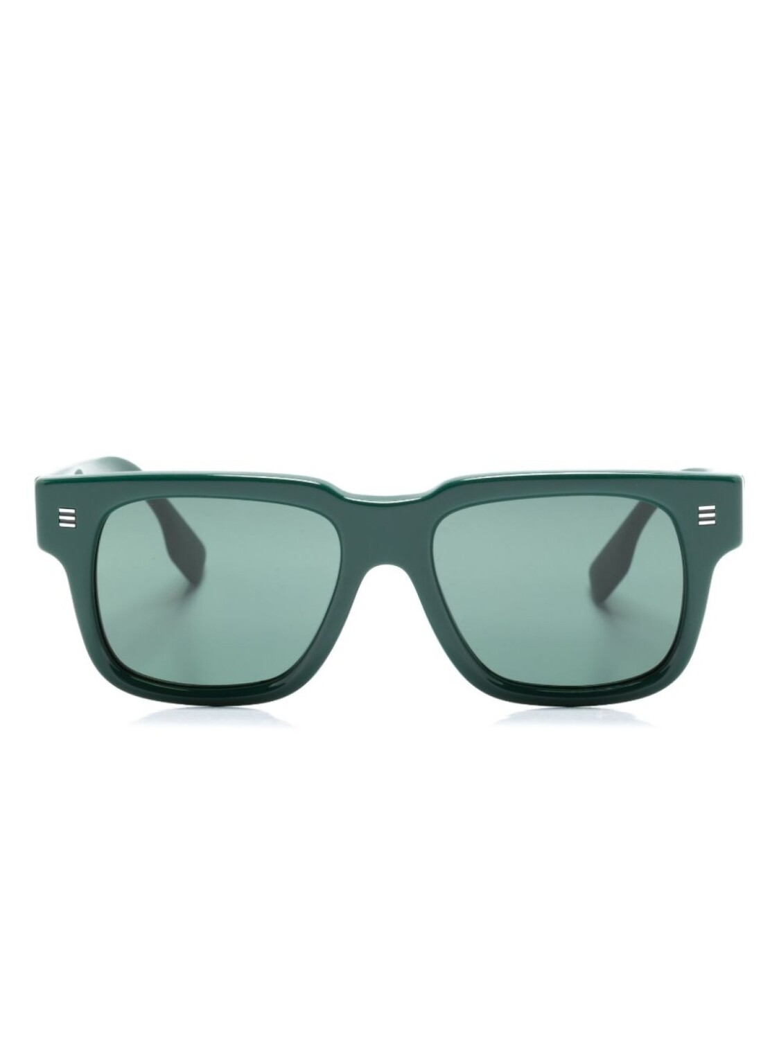 

Burberry Eyewear солнцезащитные очки в квадратной оправе с логотипом, зеленый