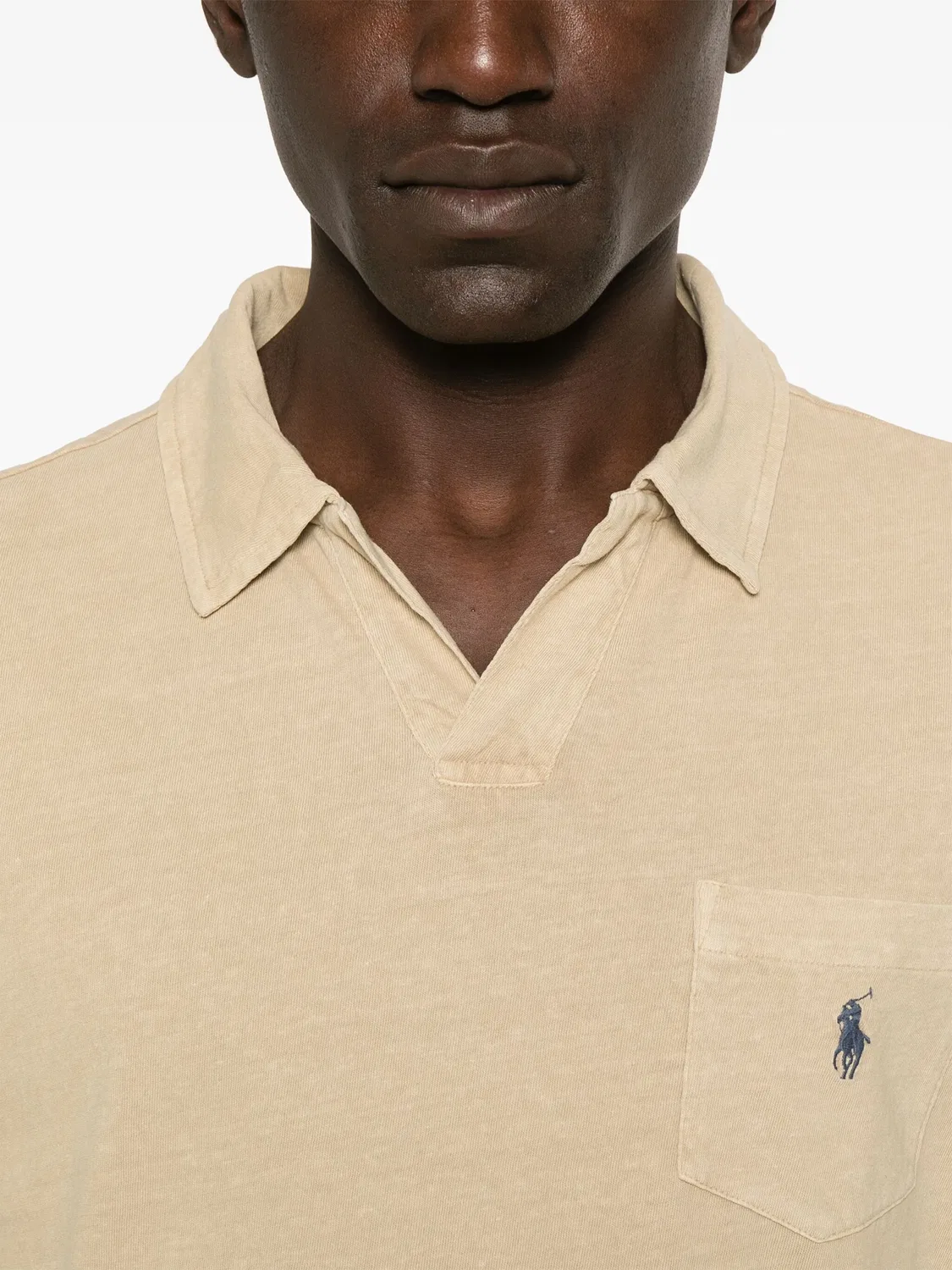 Футболка с Поло Лошадью Polo Ralph Lauren, нейтральные — фото 2