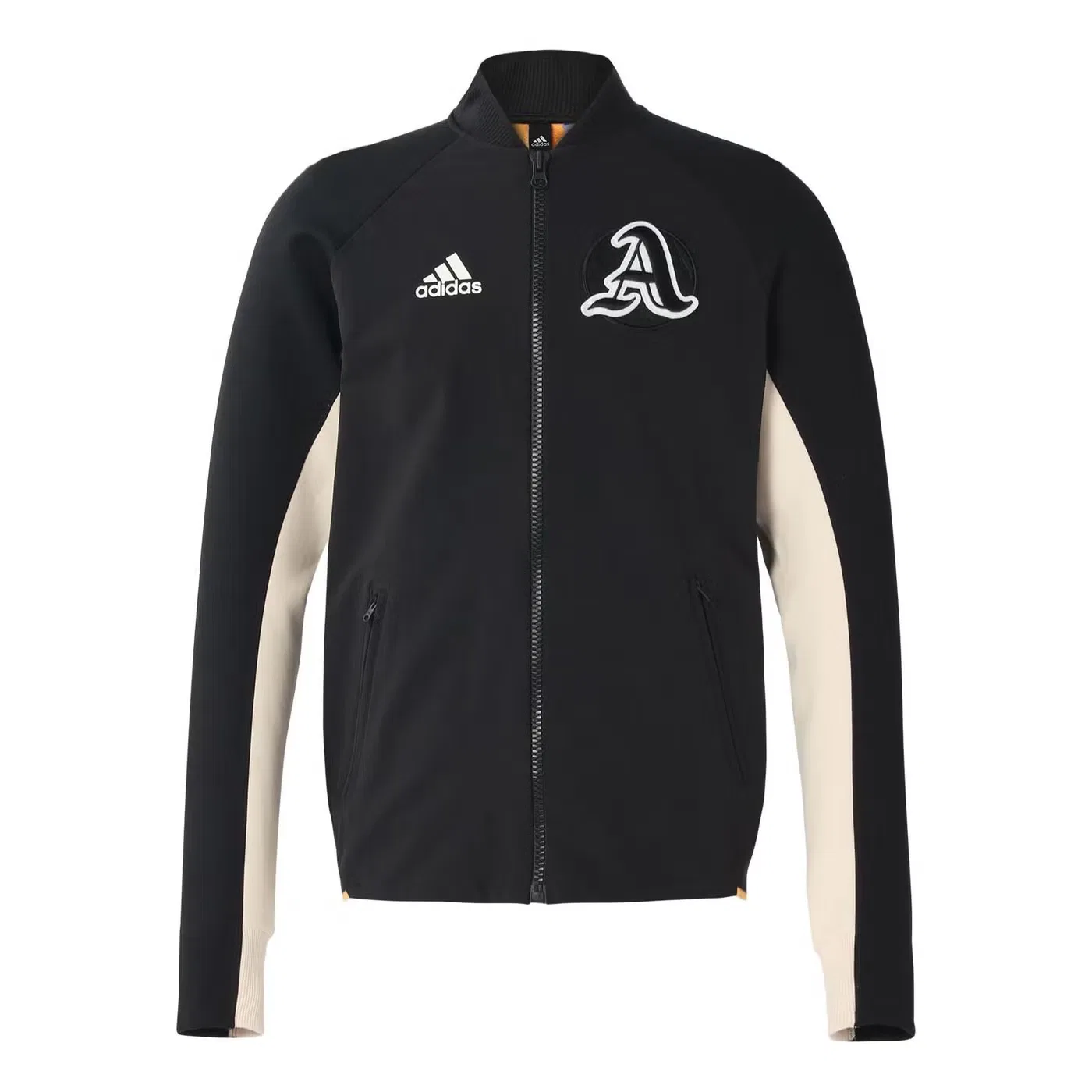 Куртка спортивная мужская с длинным рукавом Adidas, черный
