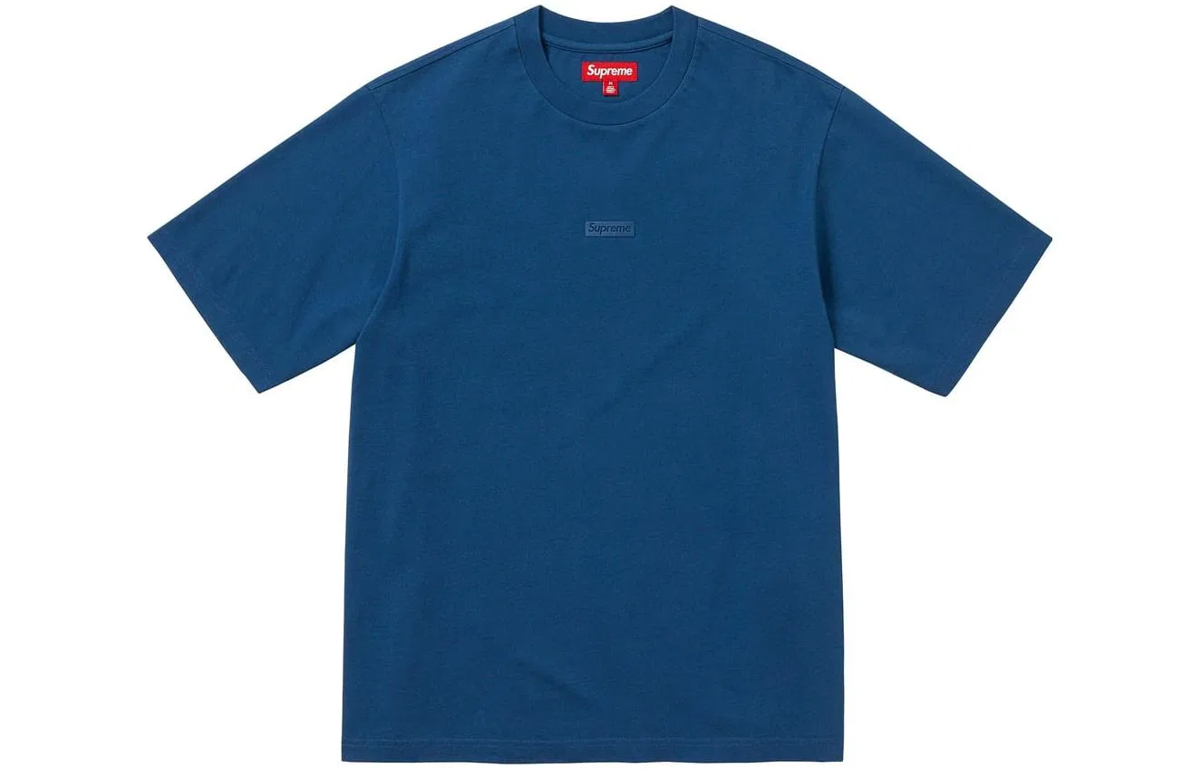 Футболка Supreme High Density Small Box S/S Top, Серый — фото 3