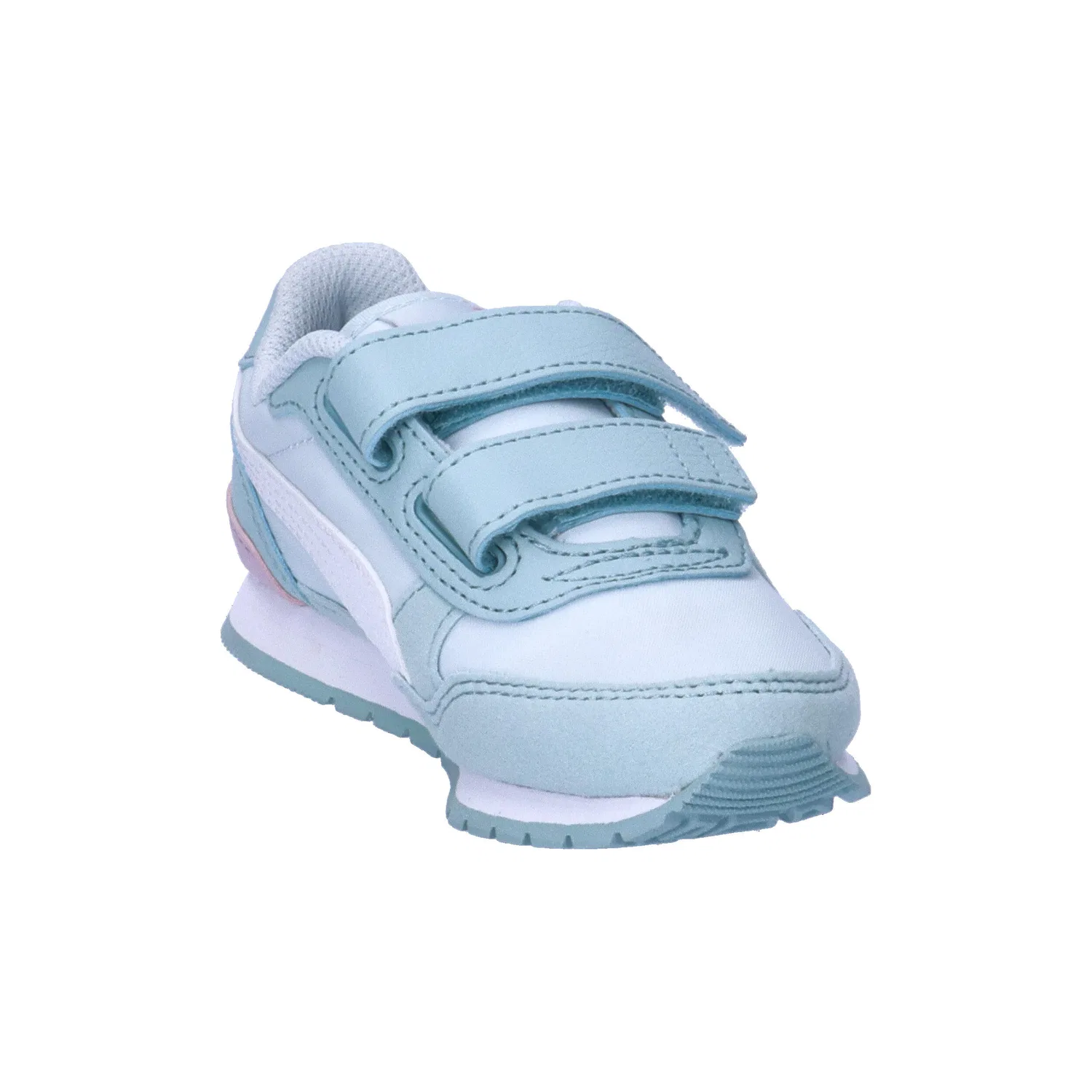 Детские кроссовки с принтом ST Runner v3 Puma, Schwarz Weiss — фото 2