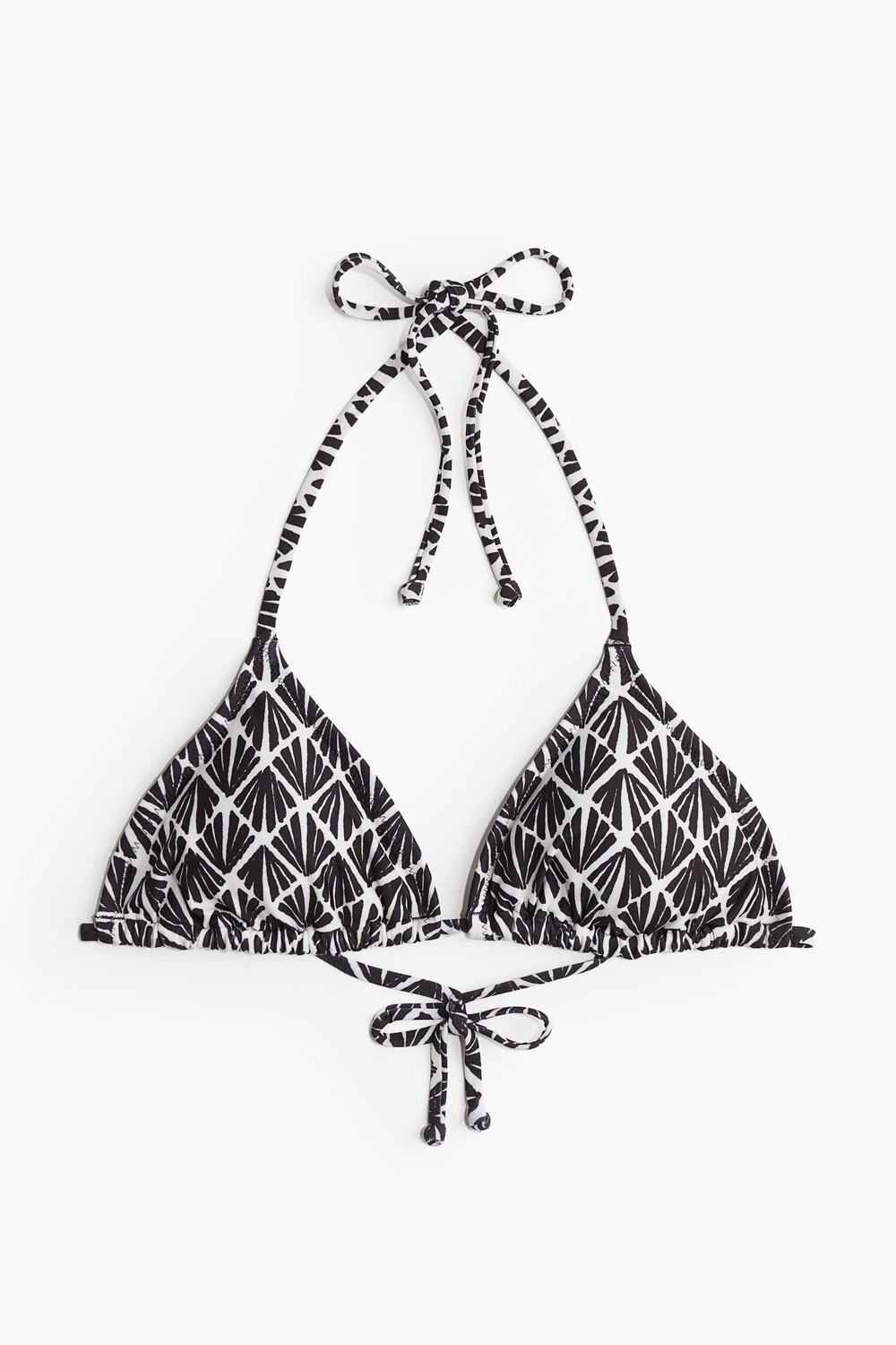 

Лиф бикини H&M Padded Triangle Bikini, черный
