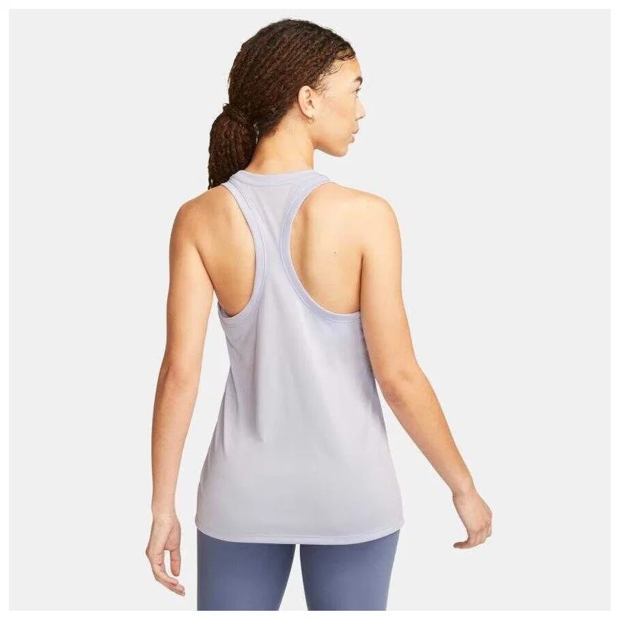 Спортивный топ без рукавов с принтом Dri Fit Tank Racer Nike, Фиолетовый — фото 2
