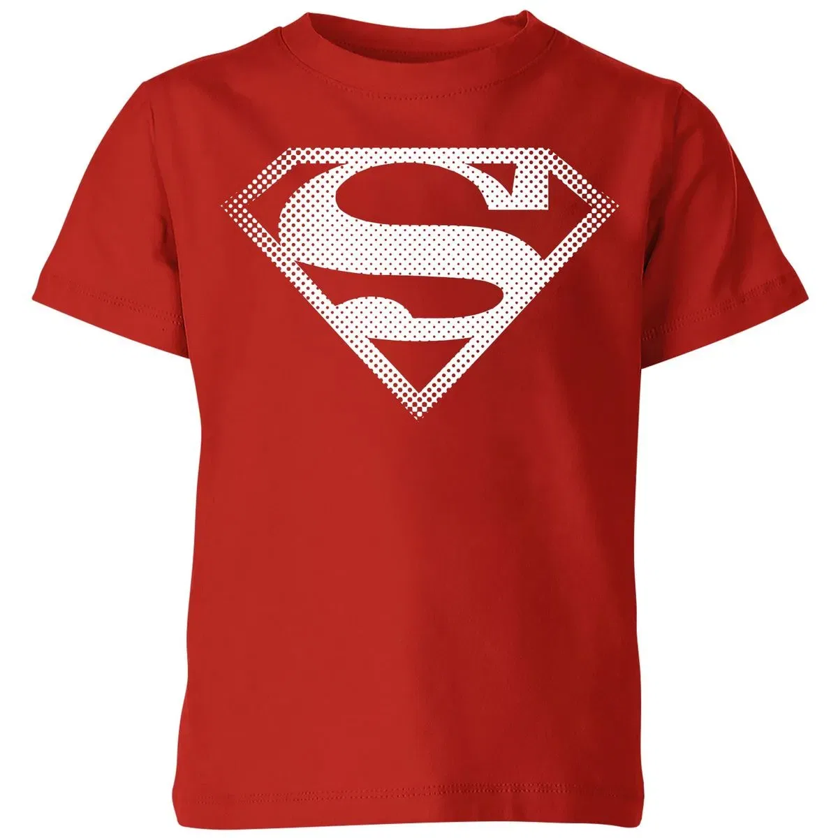 Детская футболка с принтом Superman Spot Logo Zavvi, Red