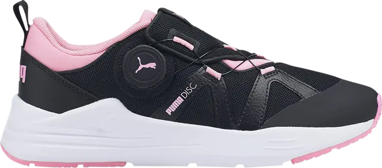 

Кроссовки Puma Wired Run Disc Jr Black Prism Pink, черный