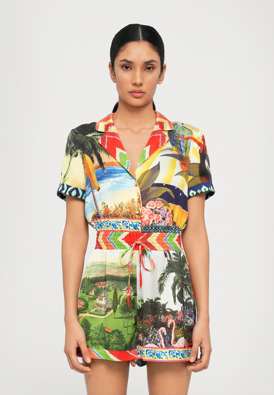 

Комбинезон Alice + Olivia LEIGHTON PAJAMA ROMPER, Island Dreams/Multi-Coloured