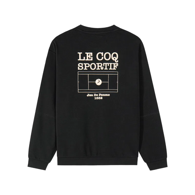 Детский свитшот с круглым вырезом Moon Gray Le Coq Sportif, Moon Gray — фото 4