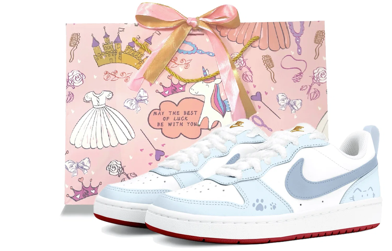 Детские кроссовки для скейтбординга Nike, Цвет Blue