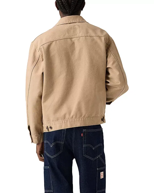 Мужская куртка с принтом Tiger'S Eye Sunrise Trucker Jacket Levi's, Tiger'S Eye — фото 2