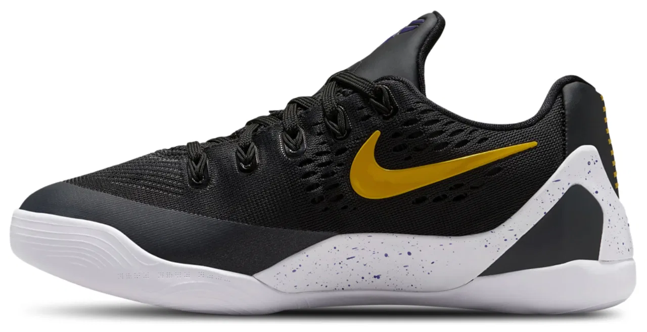 Кроссовки для мальчиков Kobe IX EM Nike, цвет University Gold/Black — фото 2