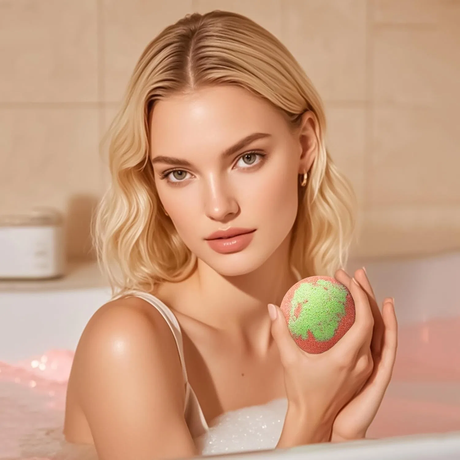23 Pack Body Shower Bubbles Bath Balls, Nourishing Bath Bubble Set, Mandel Oil, 606 g Generisch — фото 2