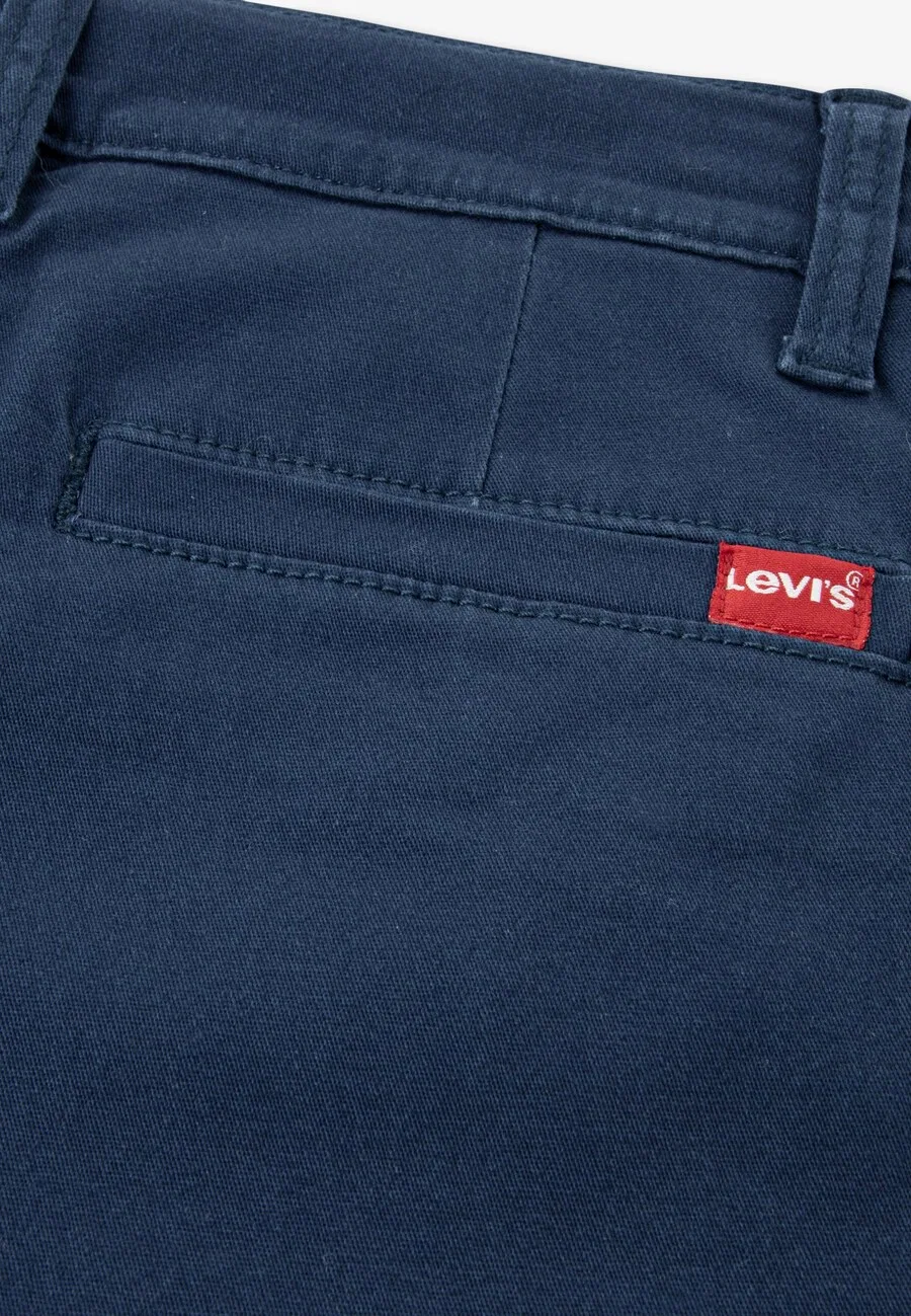 Детские брюки Levi's Kids Regular темно-синего цвета — фото 3