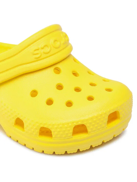 Шлепанцы Classic Clog T Crocs, желтый — фото 4
