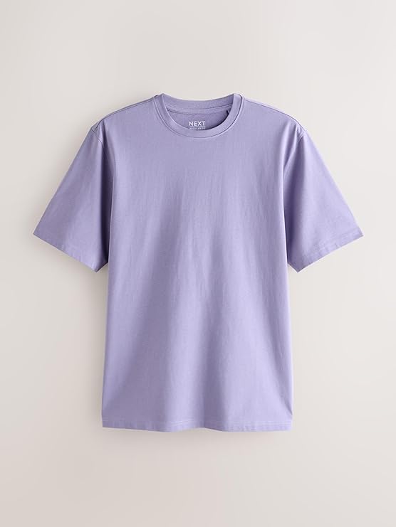 Комплект футболок NEXT Basic Cotton Regular Fit, 6 предметов, мульти — фото 3