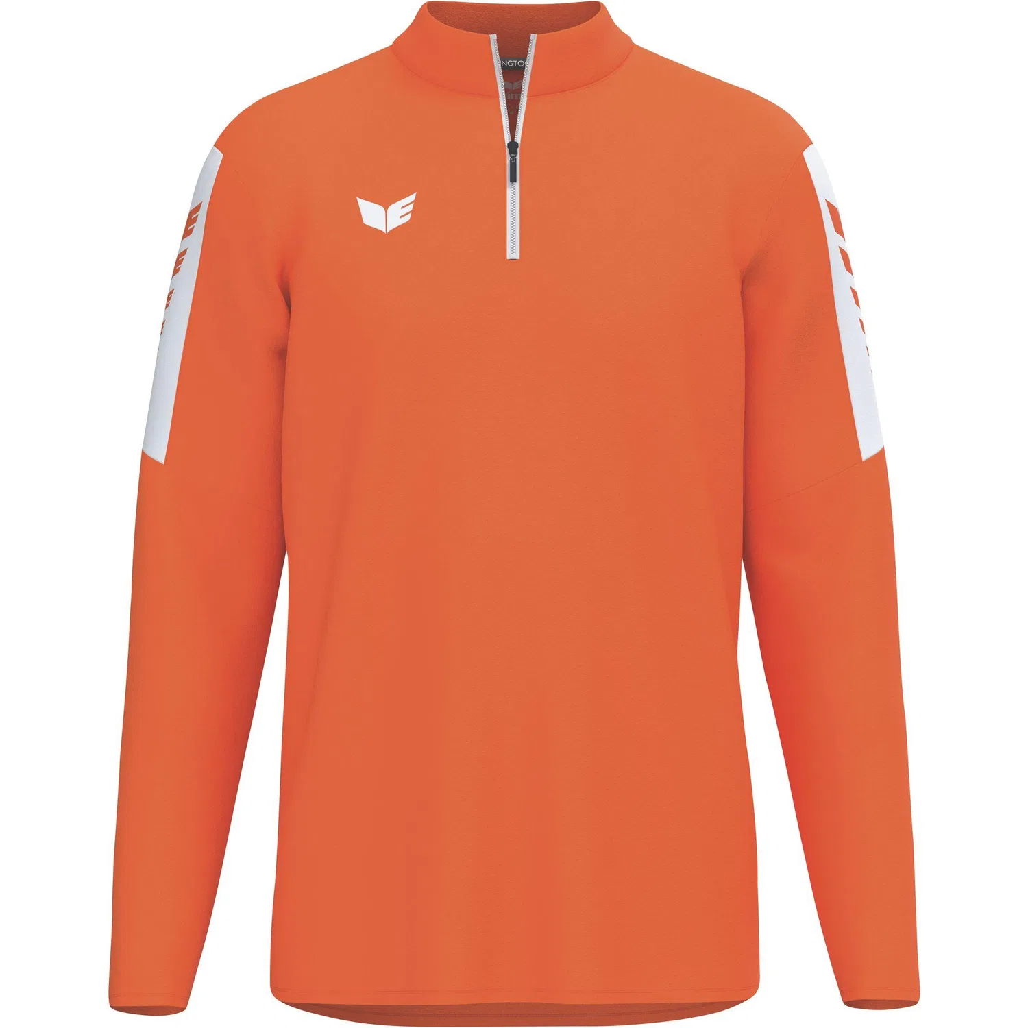 Детская тренировочная футболка с короткой молнией Intro Training Top Junior Orange, 55Protec, Orange