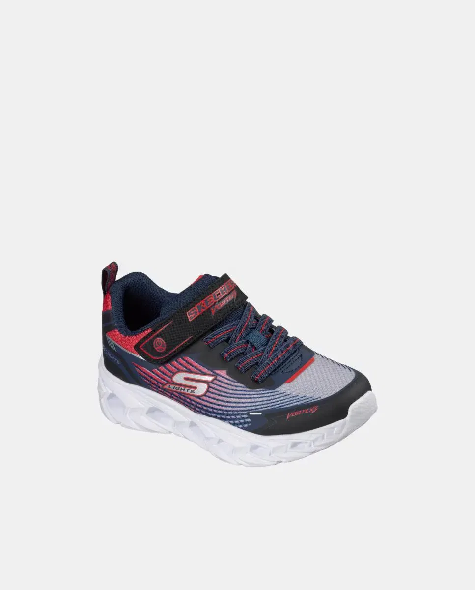 Детские кроссовки для мальчиков с подсветкой Skechers, Красный — фото 2
