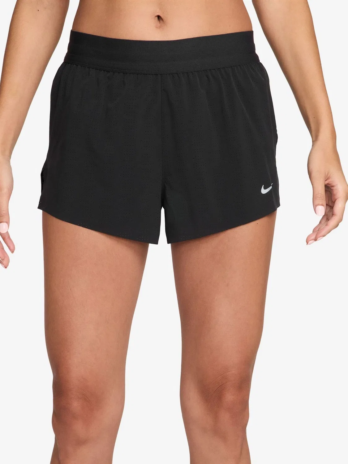 Шорты беговые с подкладкой Nike Swift Breathe, черный