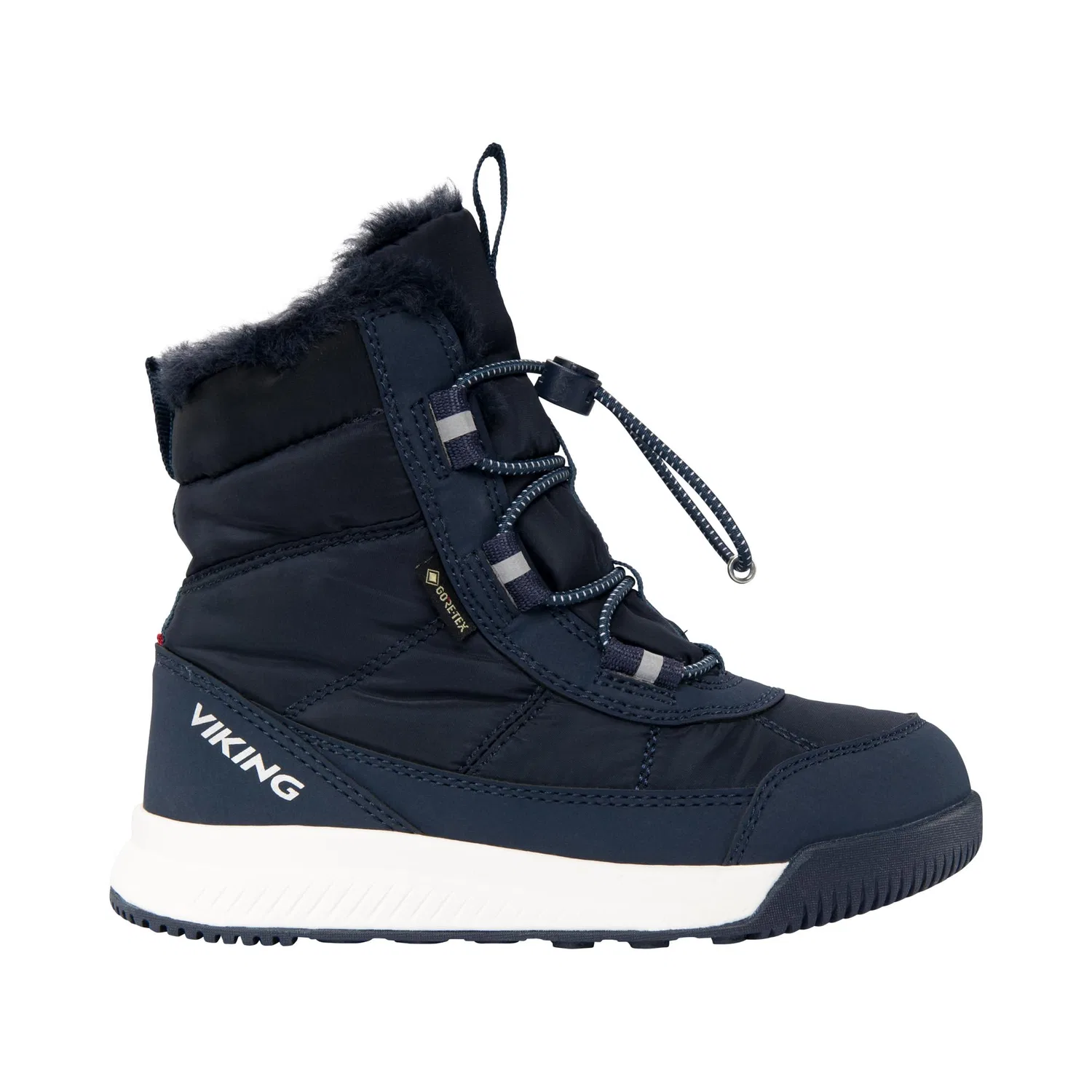 Детские зимние ботинки для мальчиков с мембраной Aery Warm Gtx Sl Viking, Navy Blue