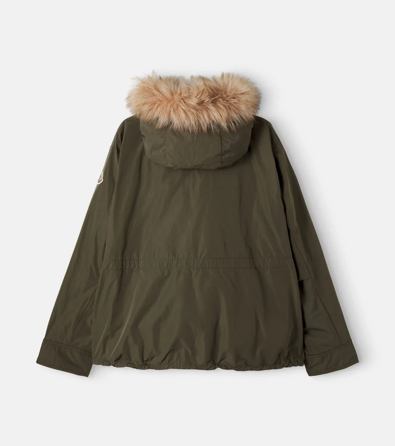 Легкая куртка с гусиным пухом Moncler Enfant, зеленый — фото 2